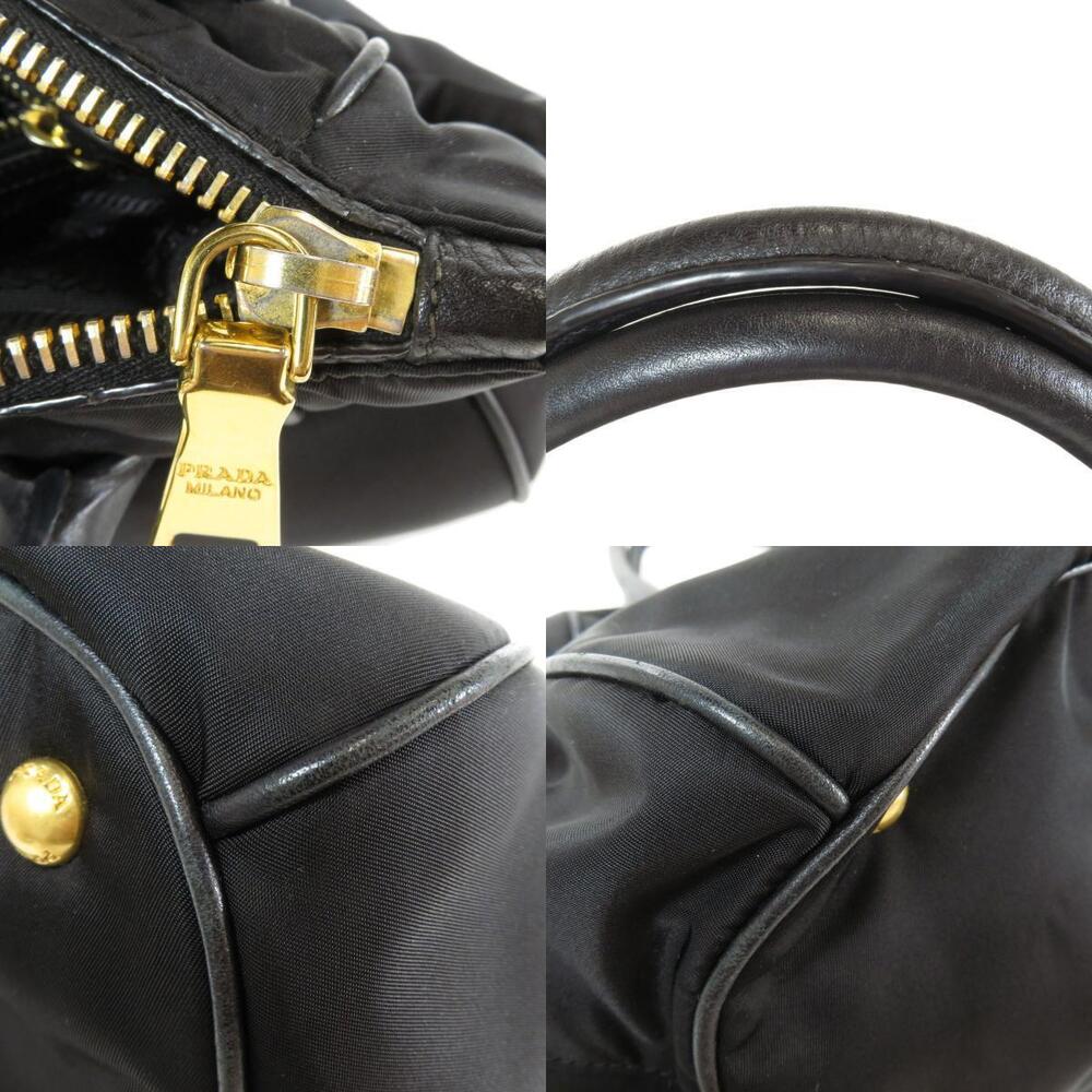 Prada Tessuto Vitello Daino bag nero black - Picture 9 of 11